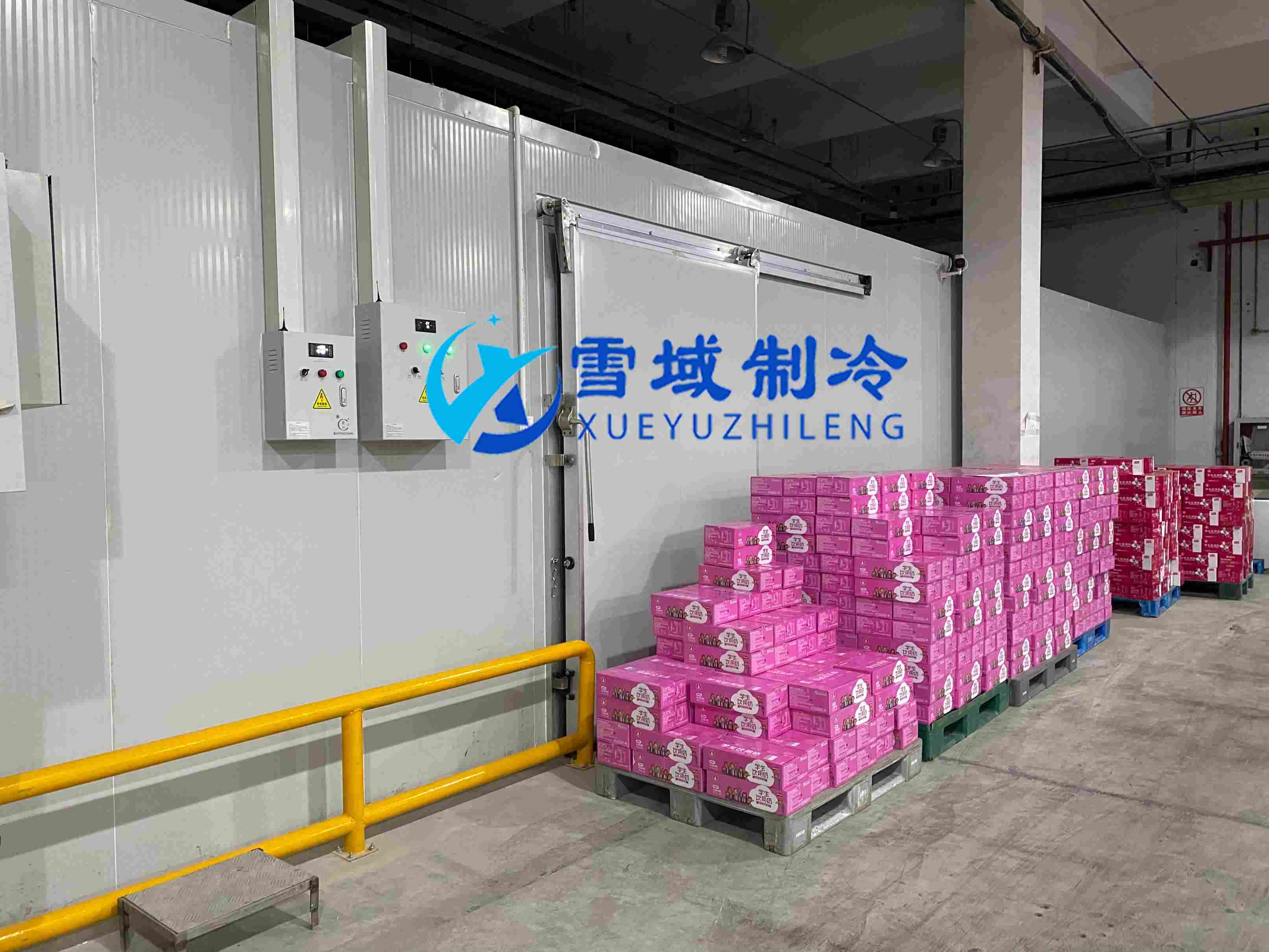 南京江寧速凍乳品冷庫(kù)現(xiàn)場(chǎng)圖片